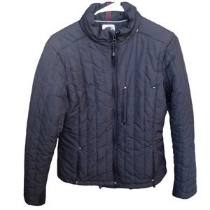 Roots Women Black Cotton Jacket M